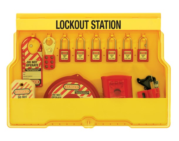 MASTER LOCK - LOCKOUT DEVICE STATION WITH 